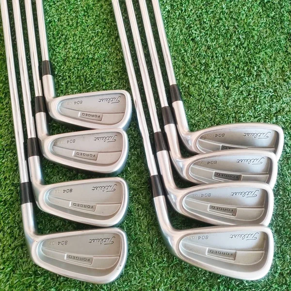 ชุดเหล็ก TITLEIST 804.OS FORGED มีเหล็ก 3 - 9 เเละ PW ก้าน N.S.PRO 970 FLEX R เป็นเหล็ก FORGED พรีเมี่ยม และใบใหญ่มากระดับ OS ถือเป็นสุดยอดชุดเหล็กที่ตีง่ายมาก!! ไม้กอล์ฟมือสอง ของแท้ BY NakaraLuxurious image 2 ชุดเหล็ก TITLEIST 804.OS FORGED มีเหล็ก 3 - 9 เเละ PW ก้าน N.S.PRO 970 FLEX R เป็นเหล็ก FORGED พรีเมี่ยม และใบใหญ่มากระดับ OS ถือเป็นสุดยอดชุดเหล็กที่ตีง่ายมาก!! ไม้กอล์ฟมือสอง ของแท้ BY NakaraLuxurious image 2