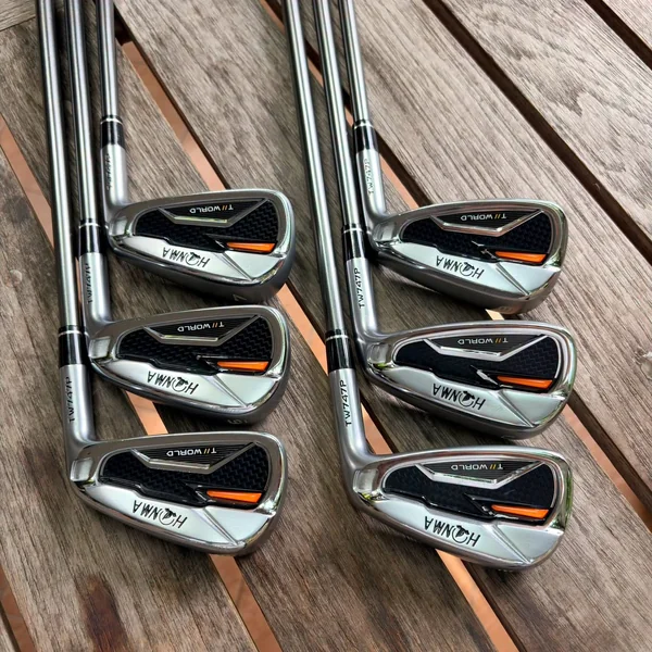 IRON SET HONMA T//WORLD TW747 P งานศิลปะจากซากาตะที่ผสมผสานความหรูหราพรีเมียม image 3 IRON SET HONMA T//WORLD TW747 P งานศิลปะจากซากาตะที่ผสมผสานความหรูหราพรีเมียม image 3