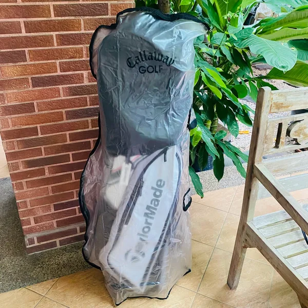 GOLF RAIN COVER CALLAWAY เนื้อผ้าพลาสติกใสพรีเมียมหนาเหนียว คลุมง่าย แมทช์ได้กับทุกถุงกอล์ฟ image 1 GOLF RAIN COVER CALLAWAY เนื้อผ้าพลาสติกใสพรีเมียมหนาเหนียว คลุมง่าย แมทช์ได้กับทุกถุงกอล์ฟ image 1