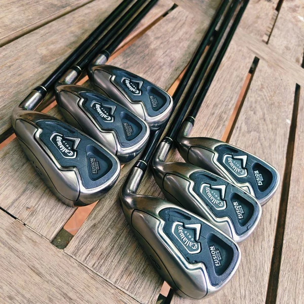 Iron Set Callaway Fusion Wide Sole 🚀 **Wide Sole ตัวจริงสายตีง่าย! ท้องไม้กว้าง ช่วยลดการขุดดิน image 1 Iron Set Callaway Fusion Wide Sole 🚀 **Wide Sole ตัวจริงสายตีง่าย! ท้องไม้กว้าง ช่วยลดการขุดดิน image 1