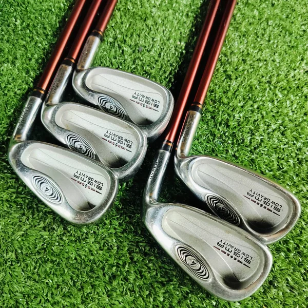 *** ไม้กอล์ฟสำหรับผู้หญิง *** ชุดเหล็ก PROKENNEX SIGMA LOW GRAVITY ตีง่ายอย่างมาก ก้านเบามาก สวิงแบบสบายๆ มีเหล็ก 7 8 9 PW SW ไม้กอล์ฟพรีเมี่ยมมือสอง ของแท้ By NakaraLuxurious image 1 *** ไม้กอล์ฟสำหรับผู้หญิง *** ชุดเหล็ก PROKENNEX SIGMA LOW GRAVITY ตีง่ายอย่างมาก ก้านเบามาก สวิงแบบสบายๆ มีเหล็ก 7 8 9 PW SW ไม้กอล์ฟพรีเมี่ยมมือสอง ของแท้ By NakaraLuxurious image 1