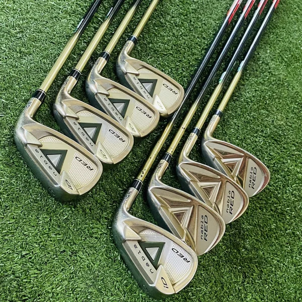 🔥IRON SET PRGR iD NABLA RED (GOLD EDITION) 🏆ของใหม่ชุดนี้ที่ญี่ปุ่นแพงมากๆ ตีดีมากก มีแผ่นหน้าเด้ง image 1 🔥IRON SET PRGR iD NABLA RED (GOLD EDITION) 🏆ของใหม่ชุดนี้ที่ญี่ปุ่นแพงมากๆ ตีดีมากก มีแผ่นหน้าเด้ง image 1