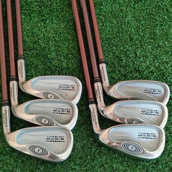 ** ไม้กอล์ฟสำหรับผู้หญิง ** ชุดเหล็ก PROKENNEX SIGMA LOW GRAVITY มีเหล็ก 6-9 เเละ PW SW ก้าน SIGMA FLEX L เป็นชุดที่ตีง่ายมากๆ มีออฟเซ็ทที่พอดิบพอดี และ CAVITY ที่ลงตัวครับ MADE IN JAPAN image 2 ** ไม้กอล์ฟสำหรับผู้หญิง ** ชุดเหล็ก PROKENNEX SIGMA LOW GRAVITY มีเหล็ก 6-9 เเละ PW SW ก้าน SIGMA FLEX L เป็นชุดที่ตีง่ายมากๆ มีออฟเซ็ทที่พอดิบพอดี และ CAVITY ที่ลงตัวครับ MADE IN JAPAN image 2