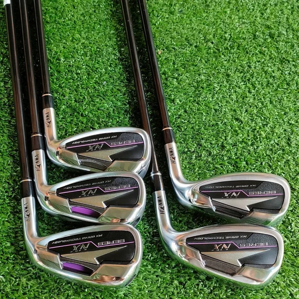 ** ไม้กอล์ฟสำหรับผู้หญิง ** ชุดเหล็ก HONMA BERES NX รุ่นใหม่ มีเหล็ก 7 8 9 10 เเละ SW ก้าน VIZARD FOR NX FLEX L ก้านเบาแค่ 37 กรัม เบาจัดๆ เป็นชุดเหล็กที่พลิกโฉมของ HONMA ไม้กอล์ฟพรีเมี่ยมมือสอง ของแท้ By NakaraLuxurious image 2 ** ไม้กอล์ฟสำหรับผู้หญิง ** ชุดเหล็ก HONMA BERES NX รุ่นใหม่ มีเหล็ก 7 8 9 10 เเละ SW ก้าน VIZARD FOR NX FLEX L ก้านเบาแค่ 37 กรัม เบาจัดๆ เป็นชุดเหล็กที่พลิกโฉมของ HONMA ไม้กอล์ฟพรีเมี่ยมมือสอง ของแท้ By NakaraLuxurious image 2