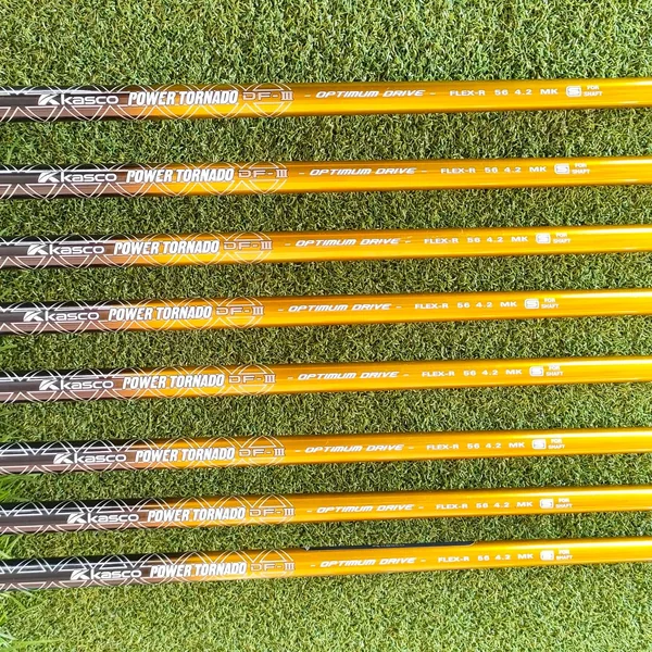 ชุดเหล็ก KASCO POWER TORNADO DF-III มีเหล็ก 5-9 PW AW SW ได้ทั้งหมด 8 ชิ้น ก้าน KASCO POWER TORNADO DF-III FLEX R เป็นชุดเหล็กหน้าเด้ง หน้า MARAGING ตีไกลสุด ตีไกลกว่าเหล็กปกติมากๆครับ image 8 ชุดเหล็ก KASCO POWER TORNADO DF-III มีเหล็ก 5-9 PW AW SW ได้ทั้งหมด 8 ชิ้น ก้าน KASCO POWER TORNADO DF-III FLEX R เป็นชุดเหล็กหน้าเด้ง หน้า MARAGING ตีไกลสุด ตีไกลกว่าเหล็กปกติมากๆครับ image 8