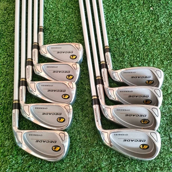 ชุดเหล็ก Mitsushiba golf JAPAN DECADE OVERSIZE ของใหม่!!! มีเหล็ก 3-9 เเละ PW SW เป็นชุดเหล็กจากญี่ปุ่นที่เน้นตีง่าย ใบใหญ่กว่าปกติ และมีถ่วงทังสเตน ไว้ทั้งด้านบนและล่างของใบเหล็ก ช่วยให้บล๊านซ์มาก!! ไม้กอล์ฟมือหนึ่ง ของแท้ BY NakaraLuxurious image 2 ชุดเหล็ก Mitsushiba golf JAPAN DECADE OVERSIZE ของใหม่!!! มีเหล็ก 3-9 เเละ PW SW เป็นชุดเหล็กจากญี่ปุ่นที่เน้นตีง่าย ใบใหญ่กว่าปกติ และมีถ่วงทังสเตน ไว้ทั้งด้านบนและล่างของใบเหล็ก ช่วยให้บล๊านซ์มาก!! ไม้กอล์ฟมือหนึ่ง ของแท้ BY NakaraLuxurious image 2