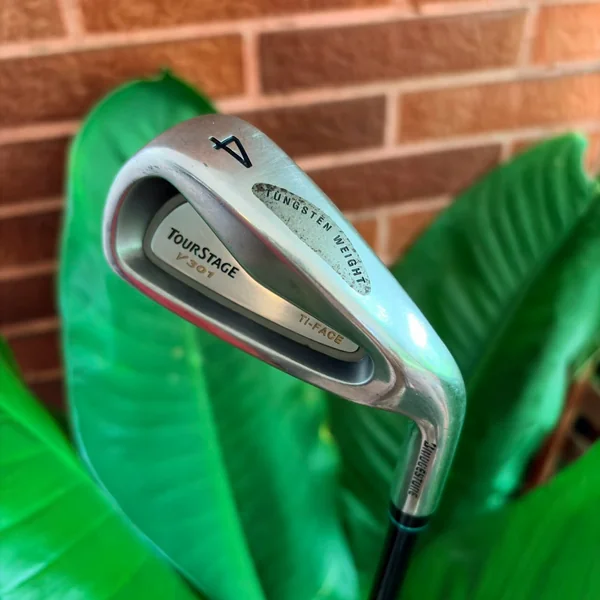 IRON 4 BRIDGESTONE TOURSTAGE V301 TI-FACE (เหล็กเดี่ยว) ไม้โกงระยะหน้าเด้งที่ตีง่ายที่สุด image 3 IRON 4 BRIDGESTONE TOURSTAGE V301 TI-FACE (เหล็กเดี่ยว) ไม้โกงระยะหน้าเด้งที่ตีง่ายที่สุด image 3