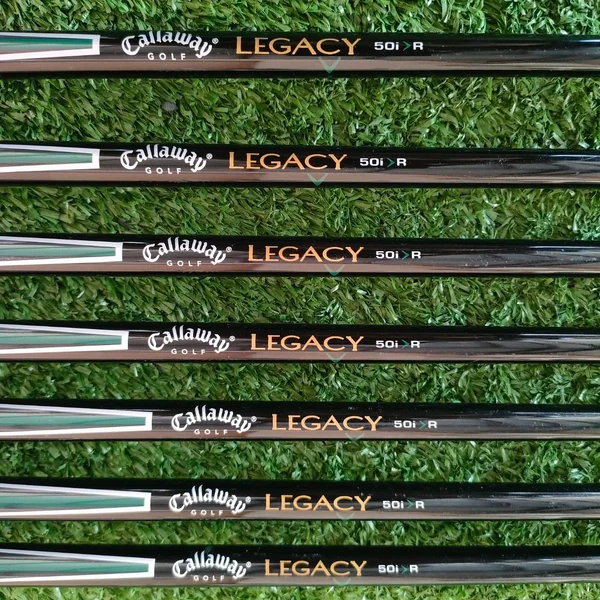 ชุดเหล็ก CALLAWAY LEGACY V FORGED มีเหล็ก 5-9 เเละ PW SW ก้าน CALLAWAY LEGACY FLEX R เป็นชุดเหล็กระดับพรีเมี่ยมสูงสุดของ Callaway เป็นเหล็ก FORGED CAVITY ลึกๆ ตีง่าย!!! ไม้กอล์ฟมือสอง ของแท้ BY NakaraLuxurious image 6 ชุดเหล็ก CALLAWAY LEGACY V FORGED มีเหล็ก 5-9 เเละ PW SW ก้าน CALLAWAY LEGACY FLEX R เป็นชุดเหล็กระดับพรีเมี่ยมสูงสุดของ Callaway เป็นเหล็ก FORGED CAVITY ลึกๆ ตีง่าย!!! ไม้กอล์ฟมือสอง ของแท้ BY NakaraLuxurious image 6
