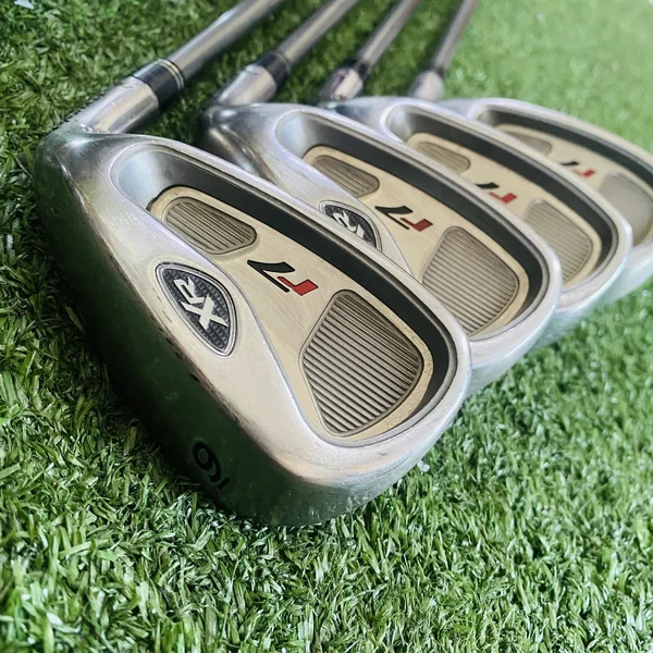 ชุดเหล็ก TaylorMade r7 XR🥇⛳ "หน้าเด้ง" เหมาะสำหรับนักกอล์ฟมือใหม่ FLEX R สวิงง่าย มีเหล็ก ครบระยะ⛳ image 4 ชุดเหล็ก TaylorMade r7 XR🥇⛳ "หน้าเด้ง" เหมาะสำหรับนักกอล์ฟมือใหม่ FLEX R สวิงง่าย มีเหล็ก ครบระยะ⛳ image 4