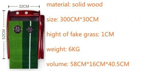 พรมซ้อมพัตต์ PLAYEAGLE PUTT MAT FG031 image 2 พรมซ้อมพัตต์ PLAYEAGLE PUTT MAT FG031 image 2
