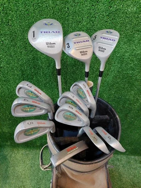 FULLSET WILSON ครบเซ็ทพร้อมถุงกอล์ฟ image 1 FULLSET WILSON ครบเซ็ทพร้อมถุงกอล์ฟ image 1