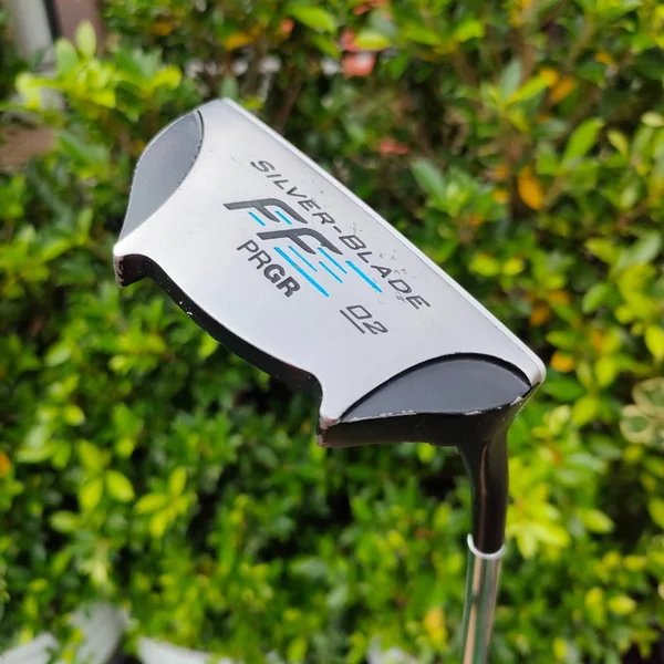 PUTTER PRGR SILVER-BLADE FF 02 ก้าน PRGR SILVER-BLADE ความยาว 33 นิ้วพัตต์ดีมากๆครับหน้า Milled เกาะไลน์มากๆ น้ำหนักดีมาก พัตต์ง่ายและตรงครับ image 2 PUTTER PRGR SILVER-BLADE FF 02 ก้าน PRGR SILVER-BLADE ความยาว 33 นิ้วพัตต์ดีมากๆครับหน้า Milled เกาะไลน์มากๆ น้ำหนักดีมาก พัตต์ง่ายและตรงครับ image 2