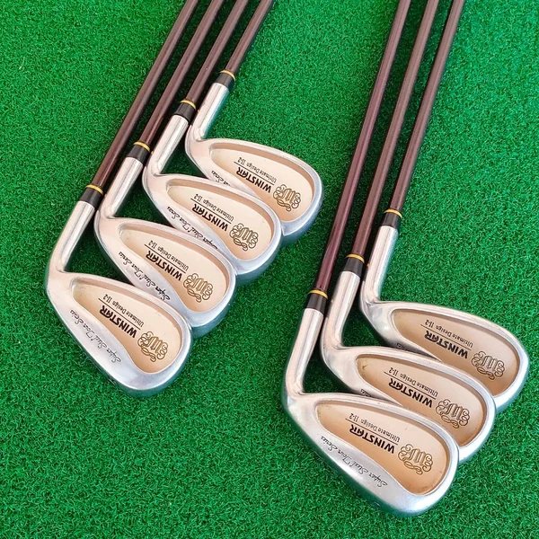 *** ไม้กอล์ฟสำหรับผู้หญิง *** ชุดเหล็ก WINSTAR ULTIMATE DESIGN II-2 มีเหล็ก 5-9 เเละ PW SW ก้าน WINSTAR FLEX L สวยพรีเมี่ยม ดิมๆทั้งชุด ตีง่าย ก้านเบา ระยะดีครับ image 1 *** ไม้กอล์ฟสำหรับผู้หญิง *** ชุดเหล็ก WINSTAR ULTIMATE DESIGN II-2 มีเหล็ก 5-9 เเละ PW SW ก้าน WINSTAR FLEX L สวยพรีเมี่ยม ดิมๆทั้งชุด ตีง่าย ก้านเบา ระยะดีครับ image 1