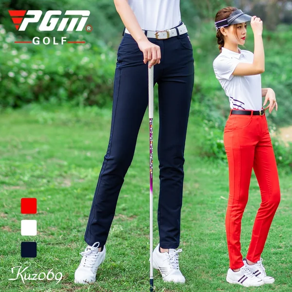 กางเกงกอล์ฟขายาวสำหรับนักกอล์ฟหญิง PGM KUZ069 คอลเล็คชั่นใหม่ล่าสุด!!! image 1 กางเกงกอล์ฟขายาวสำหรับนักกอล์ฟหญิง PGM KUZ069 คอลเล็คชั่นใหม่ล่าสุด!!! image 1