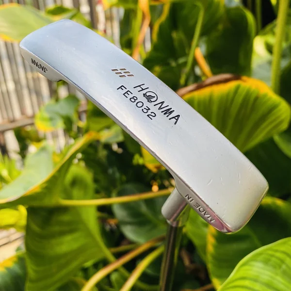 PUTTER HIRO HONMA FE-8032 หน้าทองคำ 24K BP 🏆 ก้านระดับ 4 ดาว (⭐️⭐️⭐️⭐️) image 4 PUTTER HIRO HONMA FE-8032 หน้าทองคำ 24K BP 🏆 ก้านระดับ 4 ดาว (⭐️⭐️⭐️⭐️) image 4