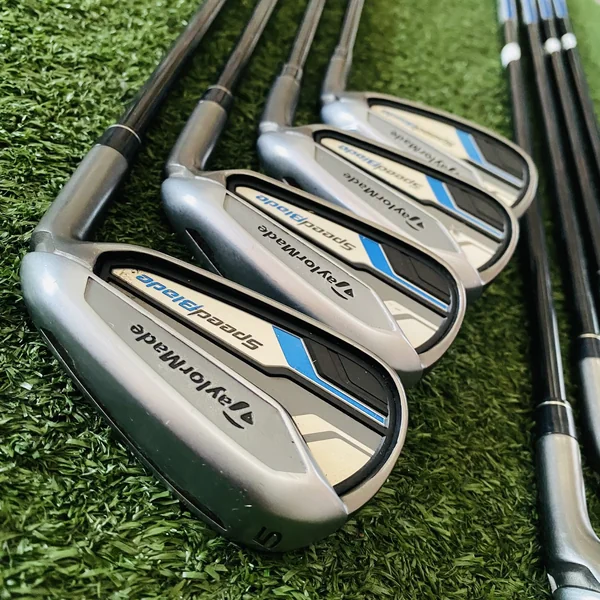 ชุดเหล็ก TAYLORMADE SPEED BLADE 🔥⛳ ก้าน TM7-114 FLEX S | สภาพสวยมาก ราคายังติดอยู่ 4 หมื่นกว่า! image 4 ชุดเหล็ก TAYLORMADE SPEED BLADE 🔥⛳ ก้าน TM7-114 FLEX S | สภาพสวยมาก ราคายังติดอยู่ 4 หมื่นกว่า! image 4