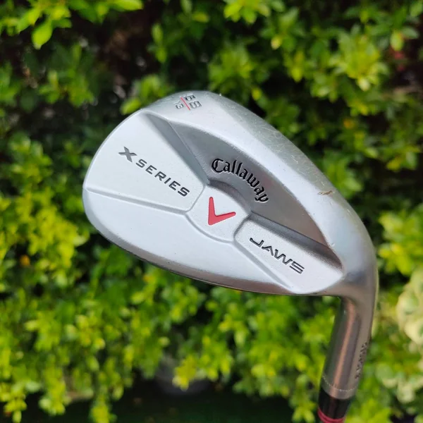  WEDGE CALLAWAY X SERIES V JAWS องศา 58 เบาท์ 13 FORGED MD R ก้าน X SERIES V JAWS FLEX WEDGE วัสดุ FORGED สุดพรีเมี่ยม!! ไม้กอล์ฟมือสอง ของแท้ BY NakaraLuxurious   image 2