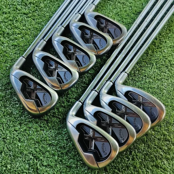 ชุดเหล็ก Callaway X-18 PRO SERIES สภาพสวยเดิม ก้านผ่านแฉกสวยจัด สติ๊กเกอร์อยู่ครบ ทุกเหล็กเลยค่ะ ก้าน NSPRO 950 FLEX S ก้านเบา 95 กรัม ตีแบบสบายๆ แต่แม่นยำมาก เร่งสปีดได้ดีกว่า ไม้กอล์ฟพรีเมี่ยมมือสอง ของแท้ By NakaraLuxurious image 1 ชุดเหล็ก Callaway X-18 PRO SERIES สภาพสวยเดิม ก้านผ่านแฉกสวยจัด สติ๊กเกอร์อยู่ครบ ทุกเหล็กเลยค่ะ ก้าน NSPRO 950 FLEX S ก้านเบา 95 กรัม ตีแบบสบายๆ แต่แม่นยำมาก เร่งสปีดได้ดีกว่า ไม้กอล์ฟพรีเมี่ยมมือสอง ของแท้ By NakaraLuxurious image 1