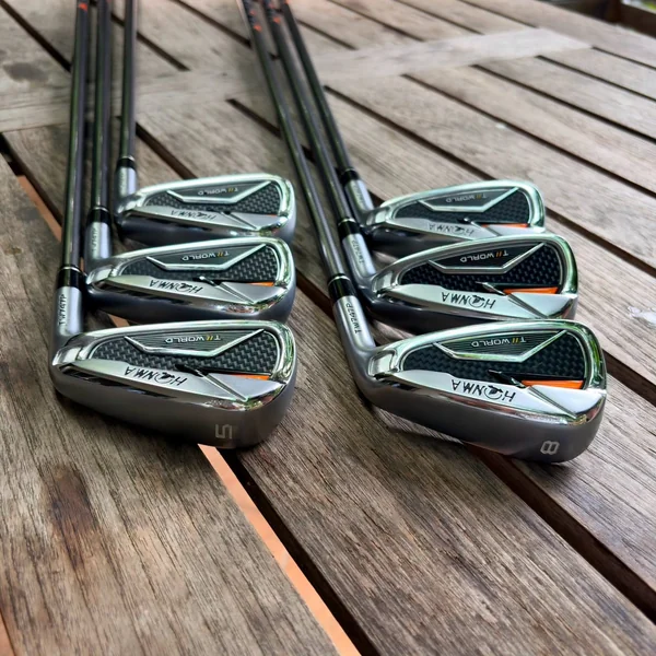 IRON SET HONMA T//WORLD TW747 P งานศิลปะจากซากาตะที่ผสมผสานความหรูหราพรีเมียม image 2 IRON SET HONMA T//WORLD TW747 P งานศิลปะจากซากาตะที่ผสมผสานความหรูหราพรีเมียม image 2