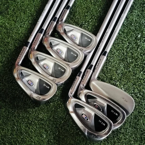 *** ไม้กอล์ฟเด็ก *** ชุดเหล็ก พร้อม WEDGE U.S. Kids Golf Ultralight WT-15 ขนาด 57 นิ้ว (UL57-s) เป็นชุดไม้กอล์ฟที่ออกแบบมาสำหรับนักกอล์ฟเยาวชนระดับโลก หรือดีที่สุดในโลกก็ว่าได้เลยค่ะ ไม้กอล์ฟพรีเมี่ยมมือสอง ของแท้ By NakaraLuxurious image 1 *** ไม้กอล์ฟเด็ก *** ชุดเหล็ก พร้อม WEDGE U.S. Kids Golf Ultralight WT-15 ขนาด 57 นิ้ว (UL57-s) เป็นชุดไม้กอล์ฟที่ออกแบบมาสำหรับนักกอล์ฟเยาวชนระดับโลก หรือดีที่สุดในโลกก็ว่าได้เลยค่ะ ไม้กอล์ฟพรีเมี่ยมมือสอง ของแท้ By NakaraLuxurious image 1