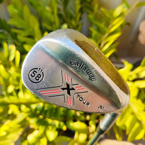 WEDGE CALLAWAY X TOUR องศา 58 BOUNCE 11 ก้าน TRUE TEMPER FLEX WEDGE WEDGE FORGED นุ่มนวลสุดๆ ตกหยุดถอยๆแน่นอน ไม้กอล์ฟพรีเมี่ยมมือสอง ของแท้ By NakaraLuxurious image 1 WEDGE CALLAWAY X TOUR องศา 58 BOUNCE 11 ก้าน TRUE TEMPER FLEX WEDGE WEDGE FORGED นุ่มนวลสุดๆ ตกหยุดถอยๆแน่นอน ไม้กอล์ฟพรีเมี่ยมมือสอง ของแท้ By NakaraLuxurious image 1