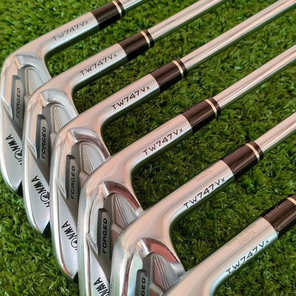 ชุดเหล็ก T//WORLD TW747 Vx Forged S20C & ทังสเตน เอกสิทธิ์ของ HONMA เหล็ก FORGED ที่ตีไกล ก้าน MODUS3 FLEX S พรีเมี่ยม JAPAN SAKATA ไม้กอล์ฟมือสอง ของแท้ BY NakaraLuxurious image 5 ชุดเหล็ก T//WORLD TW747 Vx Forged S20C & ทังสเตน เอกสิทธิ์ของ HONMA เหล็ก FORGED ที่ตีไกล ก้าน MODUS3 FLEX S พรีเมี่ยม JAPAN SAKATA ไม้กอล์ฟมือสอง ของแท้ BY NakaraLuxurious image 5