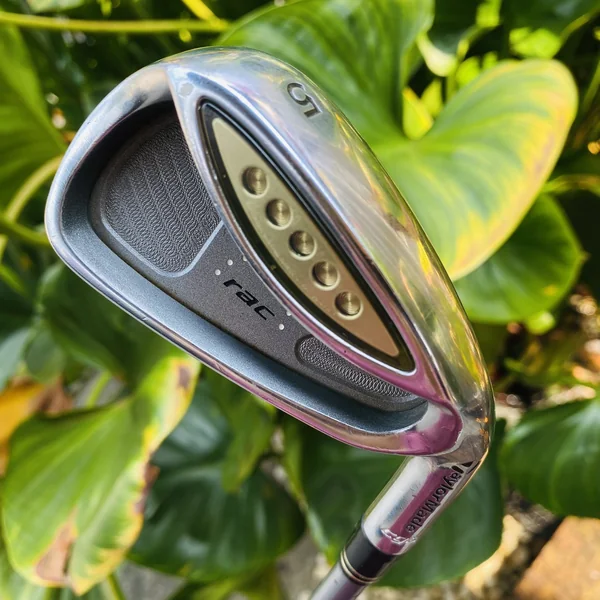 เหล็ก 5 TaylorMade RAC CGB ก้าน TaylorMade M.A.S.2 Plus Flex R "ง่าย" และ "ไกล" ในเหล็กชิ้นเดียว image 2 เหล็ก 5 TaylorMade RAC CGB ก้าน TaylorMade M.A.S.2 Plus Flex R "ง่าย" และ "ไกล" ในเหล็กชิ้นเดียว image 2