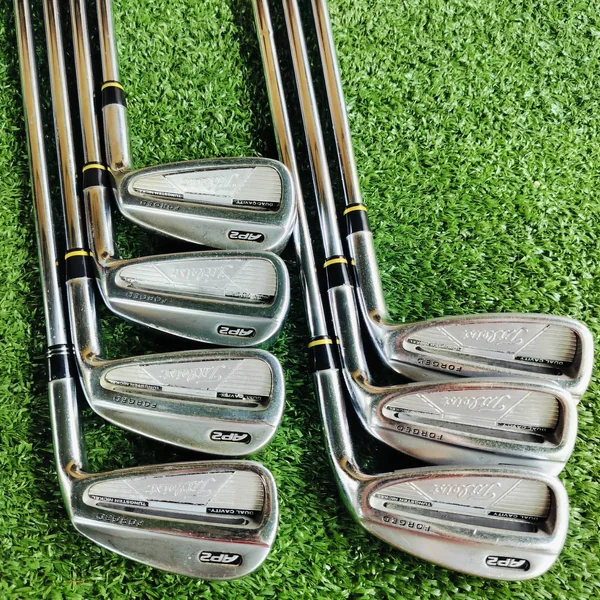 ชุดเหล็ก Titleist AP2 FORGED ออกแบบให้มี DUAL CAVITY ทั้งตีนุ่ม ง่าย ตรง และระยะแม่นยำ ก้าน NS PRO 950 FLEX R มีเหล็ก 4 5 6 7 8 9 PW ไม้กอล์ฟพรีเมี่ยมมือสอง ของแท้ By NakaraLuxurious image 2 ชุดเหล็ก Titleist AP2 FORGED ออกแบบให้มี DUAL CAVITY ทั้งตีนุ่ม ง่าย ตรง และระยะแม่นยำ ก้าน NS PRO 950 FLEX R มีเหล็ก 4 5 6 7 8 9 PW ไม้กอล์ฟพรีเมี่ยมมือสอง ของแท้ By NakaraLuxurious image 2