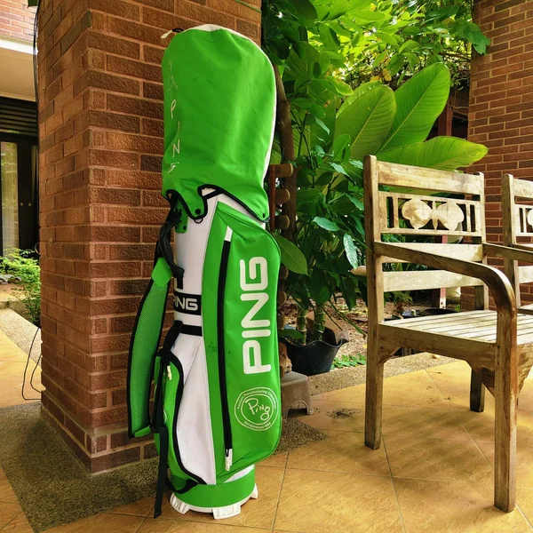 CART BAG - PING JAPAN EXCLUSIVE CB-P225 SUSTAINABLE (WHITE/GREEN) image 1 CART BAG - PING JAPAN EXCLUSIVE CB-P225 SUSTAINABLE (WHITE/GREEN) image 1