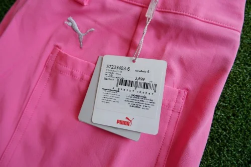 PUMA GOLF WOMEN's SOLID SHORT 5" PINK image 3 PUMA GOLF WOMEN's SOLID SHORT 5" PINK image 3
