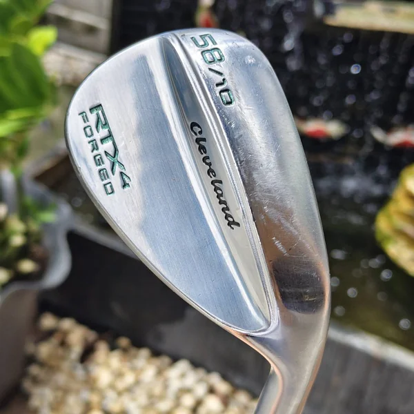 WEDGE 58° Cleveland RTX4 FORGED เทคโนโลยี Rotex Face ที่นักกอล์ฟสายทำสกอร์ไว้วางใจ ⛳ image 4 WEDGE 58° Cleveland RTX4 FORGED เทคโนโลยี Rotex Face ที่นักกอล์ฟสายทำสกอร์ไว้วางใจ ⛳ image 4