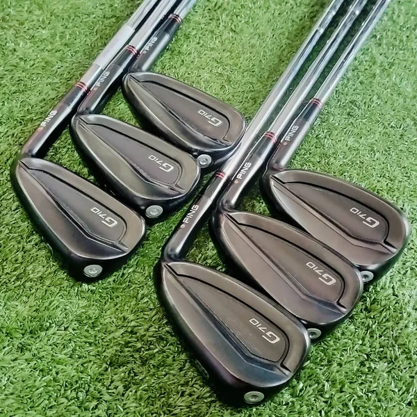 ชุดเหล็ก PING G710 ของดีที่สุดของ PING หน้าใบเหล็กผลิตจากวัสดุ maraging steel หนึ่งในโลหะที่แข็งแกร่งที่สุด ไม้กอล์ฟพรีเมี่ยมมือสอง ของแท้ By NakaraLuxurious image 3 ชุดเหล็ก PING G710 ของดีที่สุดของ PING หน้าใบเหล็กผลิตจากวัสดุ maraging steel หนึ่งในโลหะที่แข็งแกร่งที่สุด ไม้กอล์ฟพรีเมี่ยมมือสอง ของแท้ By NakaraLuxurious image 3