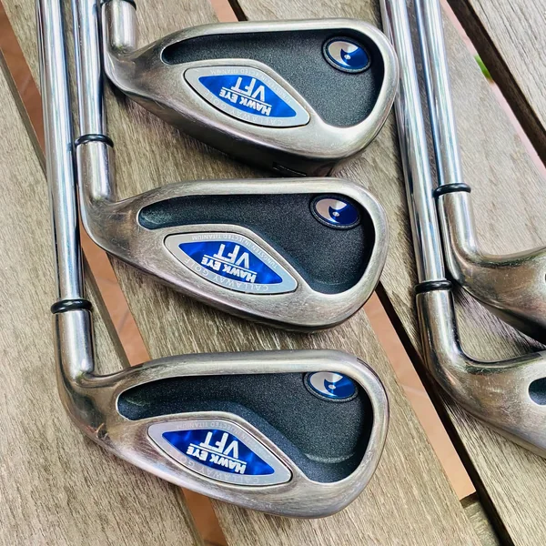 IRON SET CALLAWAY HAWK EYE VFT TUNGSTEN INJECTED TITANIUM ตีลูกลอยง่าย ได้ระยะไกล image 5 IRON SET CALLAWAY HAWK EYE VFT TUNGSTEN INJECTED TITANIUM ตีลูกลอยง่าย ได้ระยะไกล image 5