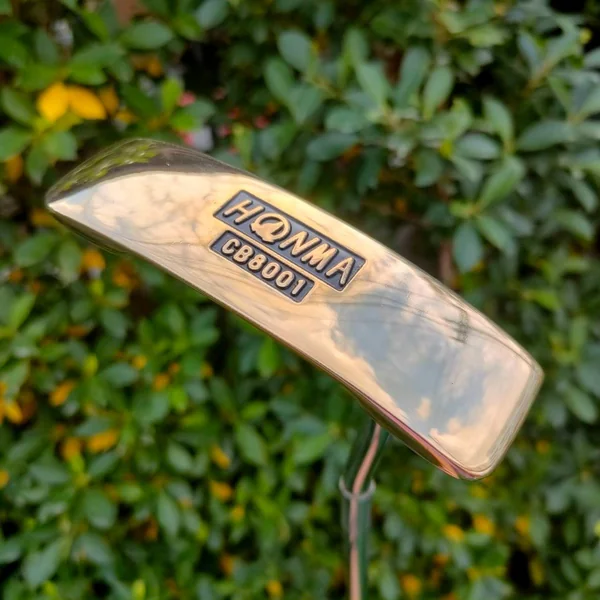 PUTTER HONMA CB8001 ความยาว 34 นิ้ว ทองเหลืองแท้ๆ Beryllium Copper หายาก image 2 PUTTER HONMA CB8001 ความยาว 34 นิ้ว ทองเหลืองแท้ๆ Beryllium Copper หายาก image 2
