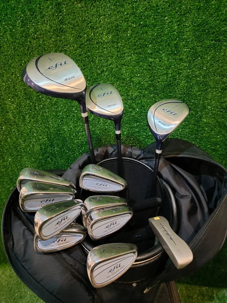 ไม้กอล์ฟครบชุดสำหรับผู้หญิง MIZUNO EFIL พร้อมถุงกอล์ฟ image 1 ไม้กอล์ฟครบชุดสำหรับผู้หญิง MIZUNO EFIL พร้อมถุงกอล์ฟ image 1