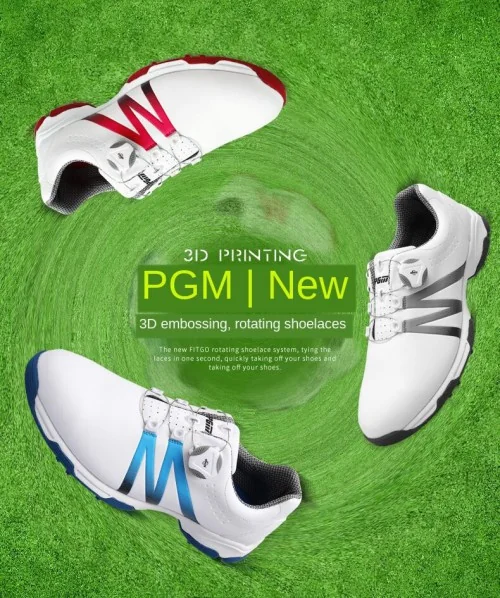 รองเท้ากอล์ฟผู้ชาย PGM GOLF XZ101 BOA image 2 รองเท้ากอล์ฟผู้ชาย PGM GOLF XZ101 BOA image 2