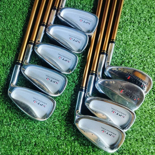  ชุดเหล็ก PROKENNEX XPT 1 เหล็กญี่ปุ่นคุณภาพดี ราคาสุดพิเศษ!!! ได้เหล็ก 3-9 PW SW ครบชุดเต็มข้อ!!! ใบเหล็ก CAVITY ตีง่าย การจายน้ำหนักดีมาก ไม้กอล์ฟมือสอง ของแท้ BY NakaraLuxurious   image 1