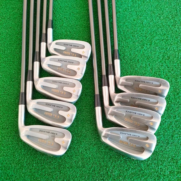 ชุดเหล็ก MACGRAGOR CG 1800 4-WAY BALANCE มีเหล็ก 3-9 PW SW ก้าน VELOCITIZED 450 ถ่วงบล๊านซ์ 4 ทิศ ตีง่ายมาก ตีตรงมากๆ น้ำหนักรวมเบามาก แต่น้ำหนัก สวิงเวทดีมาก image 2 ชุดเหล็ก MACGRAGOR CG 1800 4-WAY BALANCE มีเหล็ก 3-9 PW SW ก้าน VELOCITIZED 450 ถ่วงบล๊านซ์ 4 ทิศ ตีง่ายมาก ตีตรงมากๆ น้ำหนักรวมเบามาก แต่น้ำหนัก สวิงเวทดีมาก image 2