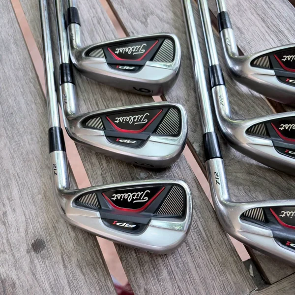 ขาดเหล็ก 9 IRON SET Titleist AP1 712 (4, 5, 6, 7, 8, P)ส่งลูกลอยง่ายได้ระยะไกลอย่างสม่ำเสมอในทุกช็อต image 4 ขาดเหล็ก 9 IRON SET Titleist AP1 712 (4, 5, 6, 7, 8, P)ส่งลูกลอยง่ายได้ระยะไกลอย่างสม่ำเสมอในทุกช็อต image 4