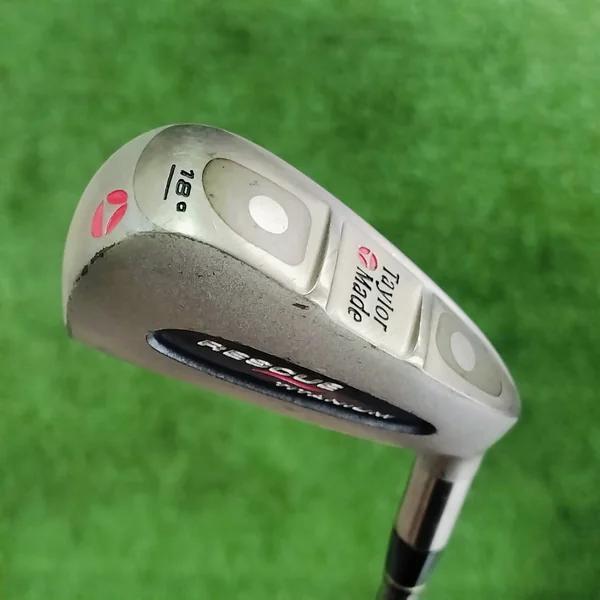 UT Taylormade RESCUE องศา 18 ก้านถัก FUJIKURA FLEX TWIST ตีแทนเหล็กยาว ตีง่ายกว่ามากๆ และตีแม่นยำกว่าใช้หัวไม้เยอะมาก ไม้กอล์ฟพรีเมี่ยมมือสอง ของแท้ By NakaraLuxurious image 2 UT Taylormade RESCUE องศา 18 ก้านถัก FUJIKURA FLEX TWIST ตีแทนเหล็กยาว ตีง่ายกว่ามากๆ และตีแม่นยำกว่าใช้หัวไม้เยอะมาก ไม้กอล์ฟพรีเมี่ยมมือสอง ของแท้ By NakaraLuxurious image 2