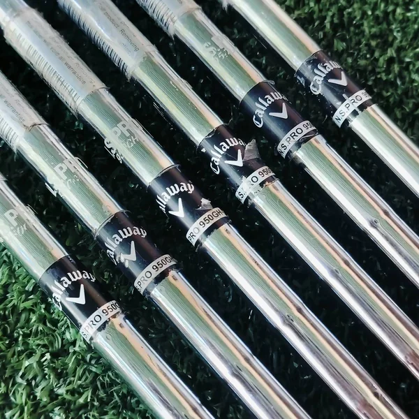 ก้านชุดเหล็ก NS PRO 950 FLEX R มือสองสภาพงาม ถอดออกจากชุดเหล็ก ของ Callaway ติดกริพกึ่งผ้าใบมาด้วยทั้งชุด เป็นของเหล็ก 5 - 9 และ PW ก้านไม้กอล์ฟพรีเมี่ยมมือสอง ของแท้ By NakaraLuxurious image 1 ก้านชุดเหล็ก NS PRO 950 FLEX R มือสองสภาพงาม ถอดออกจากชุดเหล็ก ของ Callaway ติดกริพกึ่งผ้าใบมาด้วยทั้งชุด เป็นของเหล็ก 5 - 9 และ PW ก้านไม้กอล์ฟพรีเมี่ยมมือสอง ของแท้ By NakaraLuxurious image 1