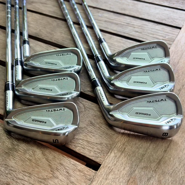  IRON SET Honma T//WORLD TW757Vx Forged ดีไซน์สปอร์ตพรีเมียม ผสานน้ำหนักทังสเตนเพื่อวิถีลูกที่ตรงและแม่นยำ   image 2