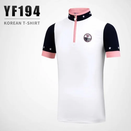  เสื้อนักกอล์ฟเด็กผู้หญิง PGM-YF194 ไชส์ 2XL อกขนาด 32 นิ้ว สำหรับนักกีฬากอล์ฟโดยเฉพาะไม่ติดขัดวงสวิงอย่างแน่นอน!! มือสอง ของแท้ BY NakaraLuxurious   image 1
