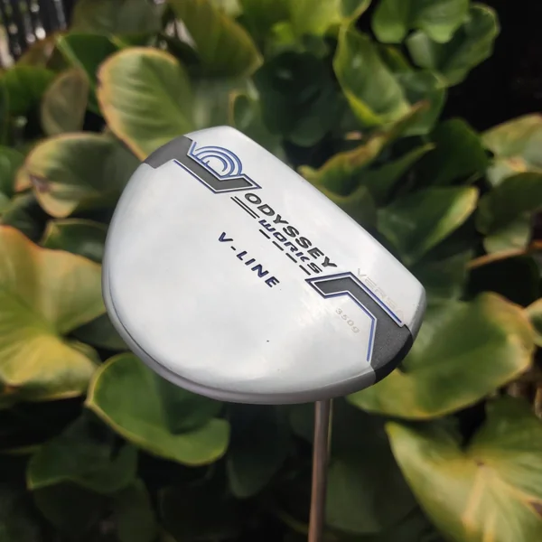 PUTTER ODYSSEY WORKS หัวทรง Mallet V-LINE VERSA 34" หน้าสัมผัสเกาะไลน์ขั้นสุด!!! image 1 PUTTER ODYSSEY WORKS หัวทรง Mallet V-LINE VERSA 34" หน้าสัมผัสเกาะไลน์ขั้นสุด!!! image 1