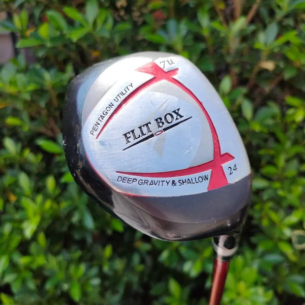 HYBRID FLIT BOX PENTAGON ก้าน MITSUBISHI RAYON FLEX S LOFT 24 หัวชดเชยความผิดพลาดได้สูงมากๆ ตีตรงสุดๆ แม่นกรีนมากๆครับ image 1 HYBRID FLIT BOX PENTAGON ก้าน MITSUBISHI RAYON FLEX S LOFT 24 หัวชดเชยความผิดพลาดได้สูงมากๆ ตีตรงสุดๆ แม่นกรีนมากๆครับ image 1