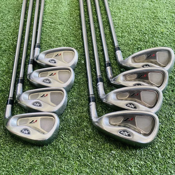 ชุดเหล็ก TaylorMade r7 XR🥇⛳ "หน้าเด้ง" เหมาะสำหรับนักกอล์ฟมือใหม่ FLEX R สวิงง่าย มีเหล็ก ครบระยะ⛳ image 2 ชุดเหล็ก TaylorMade r7 XR🥇⛳ "หน้าเด้ง" เหมาะสำหรับนักกอล์ฟมือใหม่ FLEX R สวิงง่าย มีเหล็ก ครบระยะ⛳ image 2