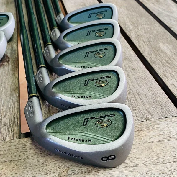 Iron Set King Cobra II Oversize ครบ 10 ชิ้น: 3, 4, 5, 6, 7, 8, 9, P, A, S ก้านกราไฟต์เดิม | FLEX R image 3 Iron Set King Cobra II Oversize ครบ 10 ชิ้น: 3, 4, 5, 6, 7, 8, 9, P, A, S ก้านกราไฟต์เดิม | FLEX R image 3