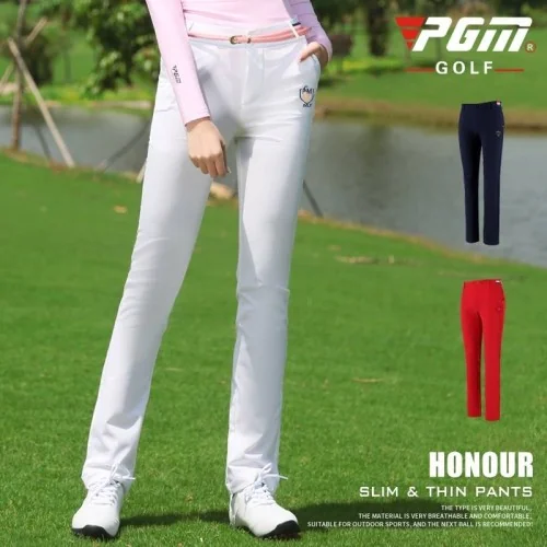 กางเกงกอล์ฟขายาวสำหรับผู้หญิง PGM KUZ026 image 1 กางเกงกอล์ฟขายาวสำหรับผู้หญิง PGM KUZ026 image 1