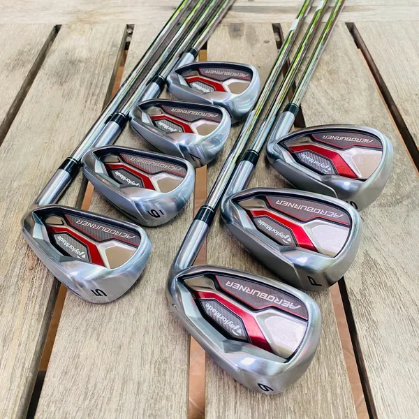 IRON SET TaylorMade AeroBurner หน้าใบเด้งสปีดพ็อกเก็ต ตีไกลได้ระยะ ชดเชยความผิดพลาดสูง image 1 IRON SET TaylorMade AeroBurner หน้าใบเด้งสปีดพ็อกเก็ต ตีไกลได้ระยะ ชดเชยความผิดพลาดสูง image 1
