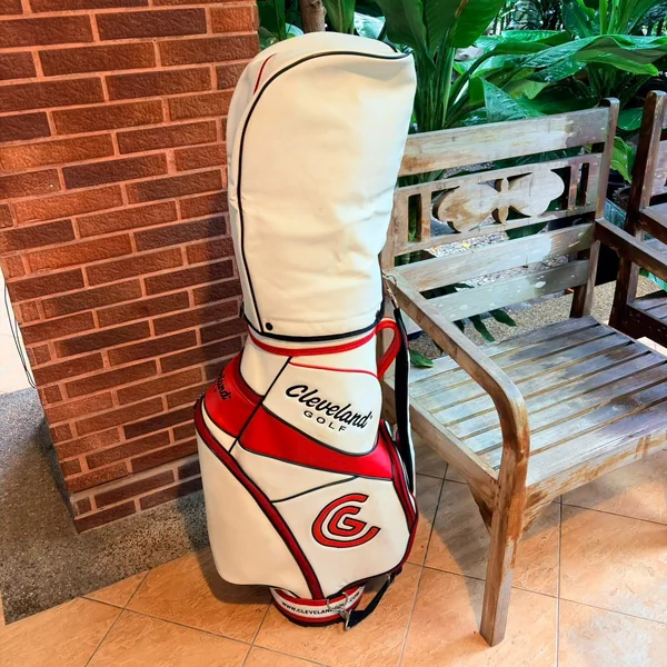  Golf Bag Cleveland GOLF [Cart Bag - White/Red/Black Premium Design] .จุของได้เต็มพิกัด   image 3
